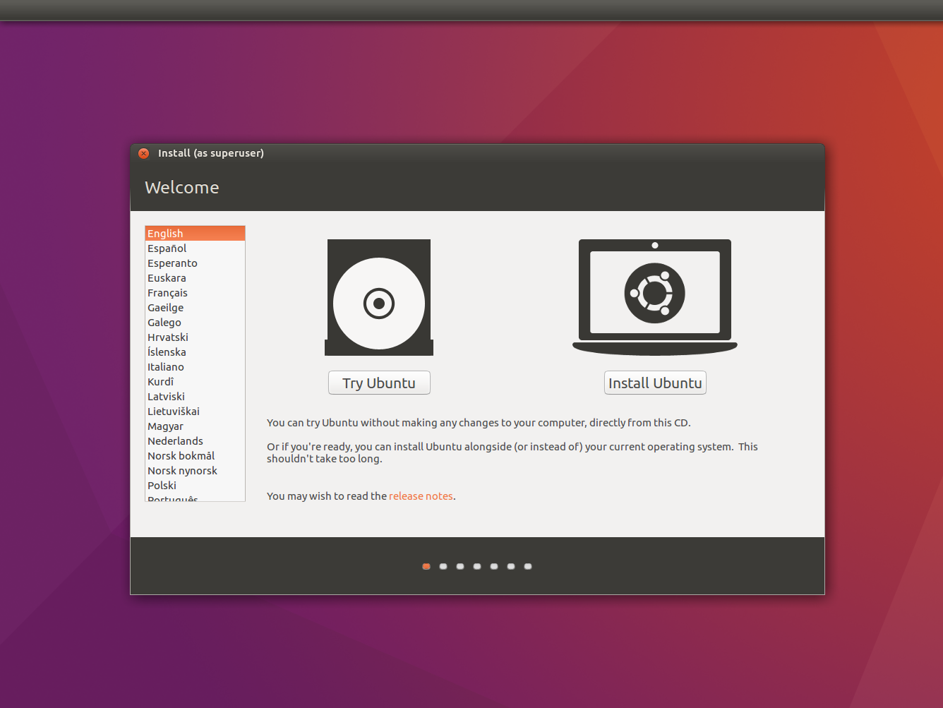 Ubuntu install 1